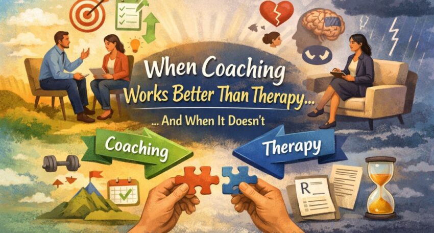 When Coaching Works Better Than Therapy