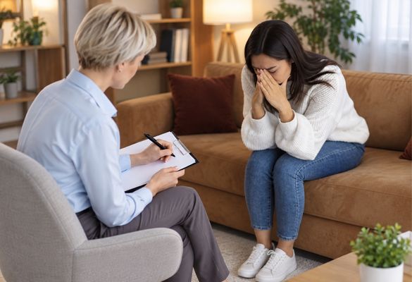 Grief counseling session in Palo Alto with Attune-iN